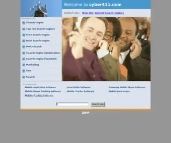 Cyber411.com(Cyber 411) Screenshot
