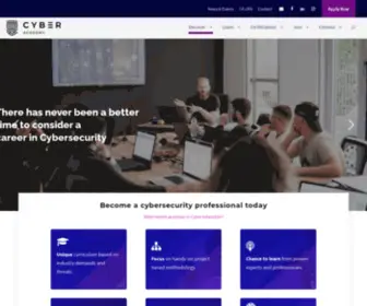 Cyberacademy.co(Cyber Academy) Screenshot