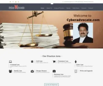 Cyberadvocate.com(Best Cyber Lawyer & Criminal Advocate in Hyderabad) Screenshot