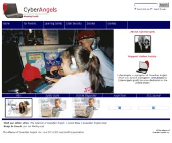Cyberangels.org(CyberAngels Internet Safety Program) Screenshot