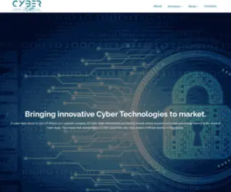 CyberappsWorld.com(Bringing Innovative Cyber Technologies to the Market) Screenshot