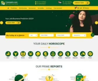 Cyberastro.com(Indian Astrology) Screenshot