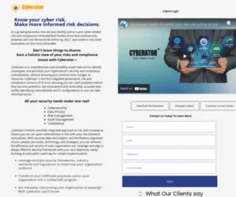 Cyberator.net(Integrated GRC Software Platform) Screenshot