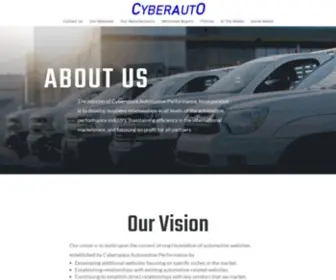 Cyberauto.com(Performance, Inc) Screenshot