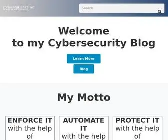 Cyberblend.net(Cybersecurity Blog) Screenshot