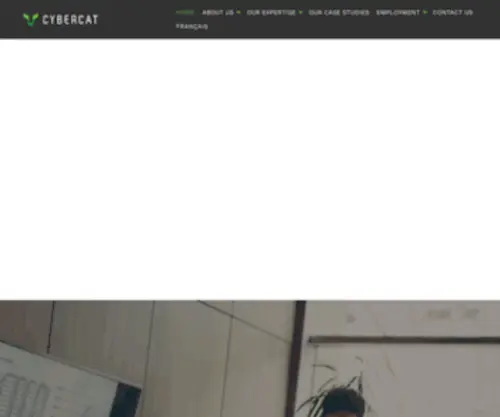 Cybercat.ca(Accueil) Screenshot