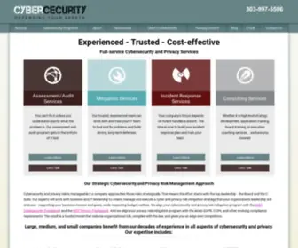 Cybercecurity.com(Professional, cost-effective cybersecurity solutions) Screenshot