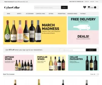 Cybercellar.com(Wine, Spirits & Mixed Cases) Screenshot