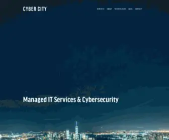 Cybercityinc.com(Cyber City Inc) Screenshot