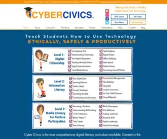 Cybercivics.com(Cyber Civics) Screenshot