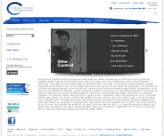 Cyberclean.com(Buy Janitorial Supplies online for less) Screenshot