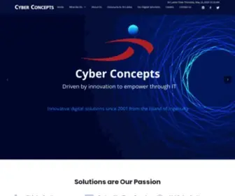 Cyberconcepts.lk(Web Design Sri Lanka Software Company) Screenshot