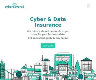 Cybercovered.com(Cyber Covered) Screenshot