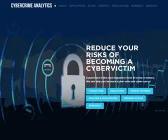 Cybercrimeanalytics.com(Cybercrime Analytics) Screenshot