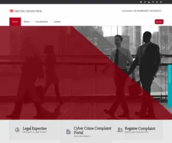 Cybercrimecomplaintportal.com(Cybercrimecomplaintportal) Screenshot
