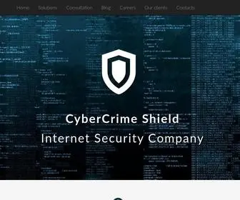 Cybercrimeshield.org(Security Company) Screenshot