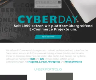 Cyberday-GMBH.de(Die Agentur für Ihren Erfolg im E) Screenshot