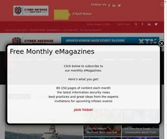 Cyberdefensemagazine.com(InfoSec Knowledge) Screenshot