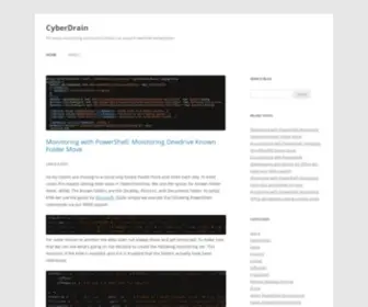 Cyberdrain.com(For every monitoring automation there is an equal PowerShell remediation) Screenshot