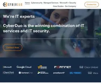 Cyberduo.com(Managed IT Services) Screenshot