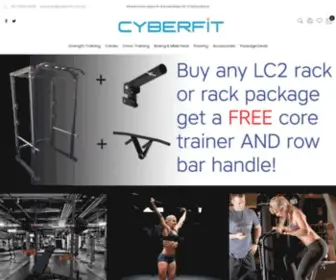 Cyberfit.com.au(Home Gym Equipment) Screenshot