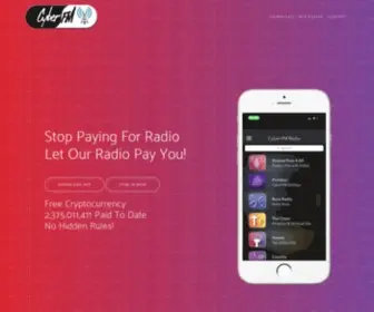 Cyberfmradio.com(DeFi Your World) Screenshot