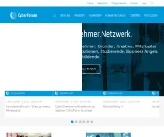 Cyberforum.de(Hightech.Unternehmer.Netzwerk) Screenshot