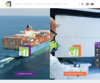 Cyberfreight.nl(CyberFreight International B.V) Screenshot