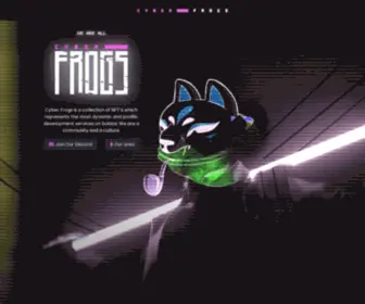 Cyberfrogs.io(Cyber frogs) Screenshot