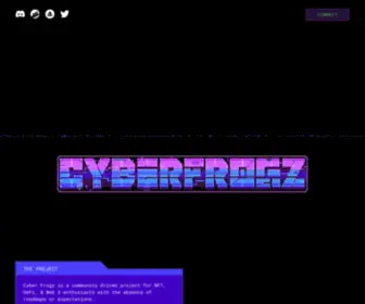 Cyberfrogz.io(Cyber Frogz) Screenshot