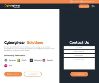 Cybergineer.com(Best IT Agency Mohali) Screenshot