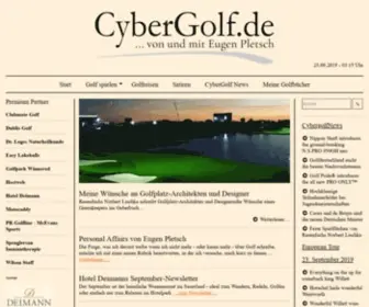 Cybergolf.de(Die andere Golf) Screenshot
