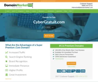 Cybergratuit.com(Buy a Domain Name) Screenshot