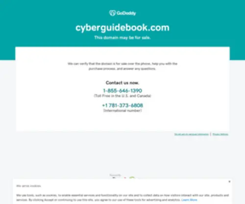 Cyberguidebook.com(Forsale Lander) Screenshot