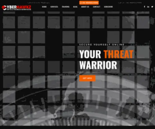 Cyberhawkz.com(Your Cyber Threat Intelligence Partner) Screenshot