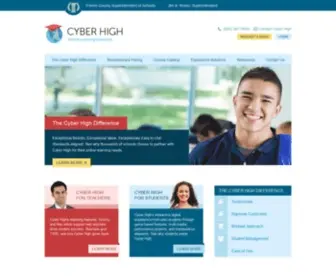 Cyberhigh.org(Cyber High Home) Screenshot