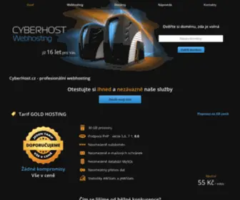 Cyberhost.cz(CyberHost) Screenshot