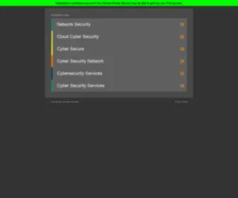 Cyberinsecure.com(Internet) Screenshot
