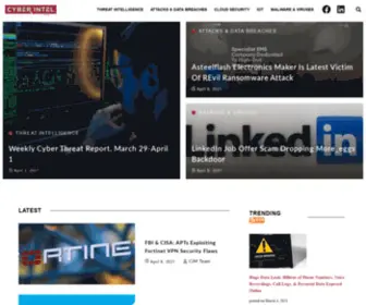 Cyberintelmag.com(Cyberintel Magazine) Screenshot