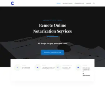 Cyberizeit.com(A Notary Site) Screenshot