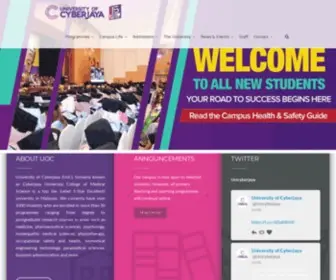 Cyberjaya.edu.my(Top Tier University) Screenshot