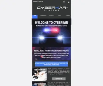 Cyberkar.com(Technologies pour véhicules d'urgence et polices) Screenshot