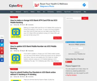 Cyberkey.in(How To Tech Blog) Screenshot