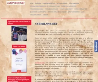 Cyberlaws.net(Cyber law) Screenshot