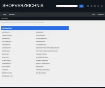 Cybermag.de(Onlineshopverzeichnis) Screenshot