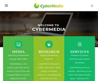 Cybermedia.co.in(Impacting Communities through Media Mesh) Screenshot