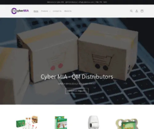Cybermia.com(Cyber MIA) Screenshot