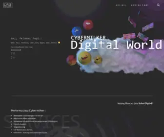 Cybermilker.com(Digital Strategist) Screenshot