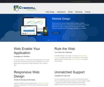 Cybermill.com(Louis Website Design) Screenshot