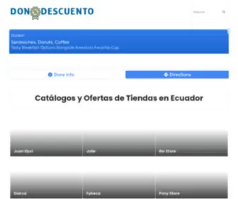 Cybermondayecuador.com(Catálogos y Ofertas de Tiendas en Ecuador) Screenshot